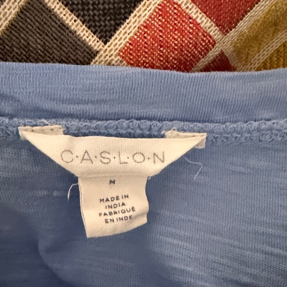 Caslon Blue Flutter Sleeve Tee - Picture 2 of 5